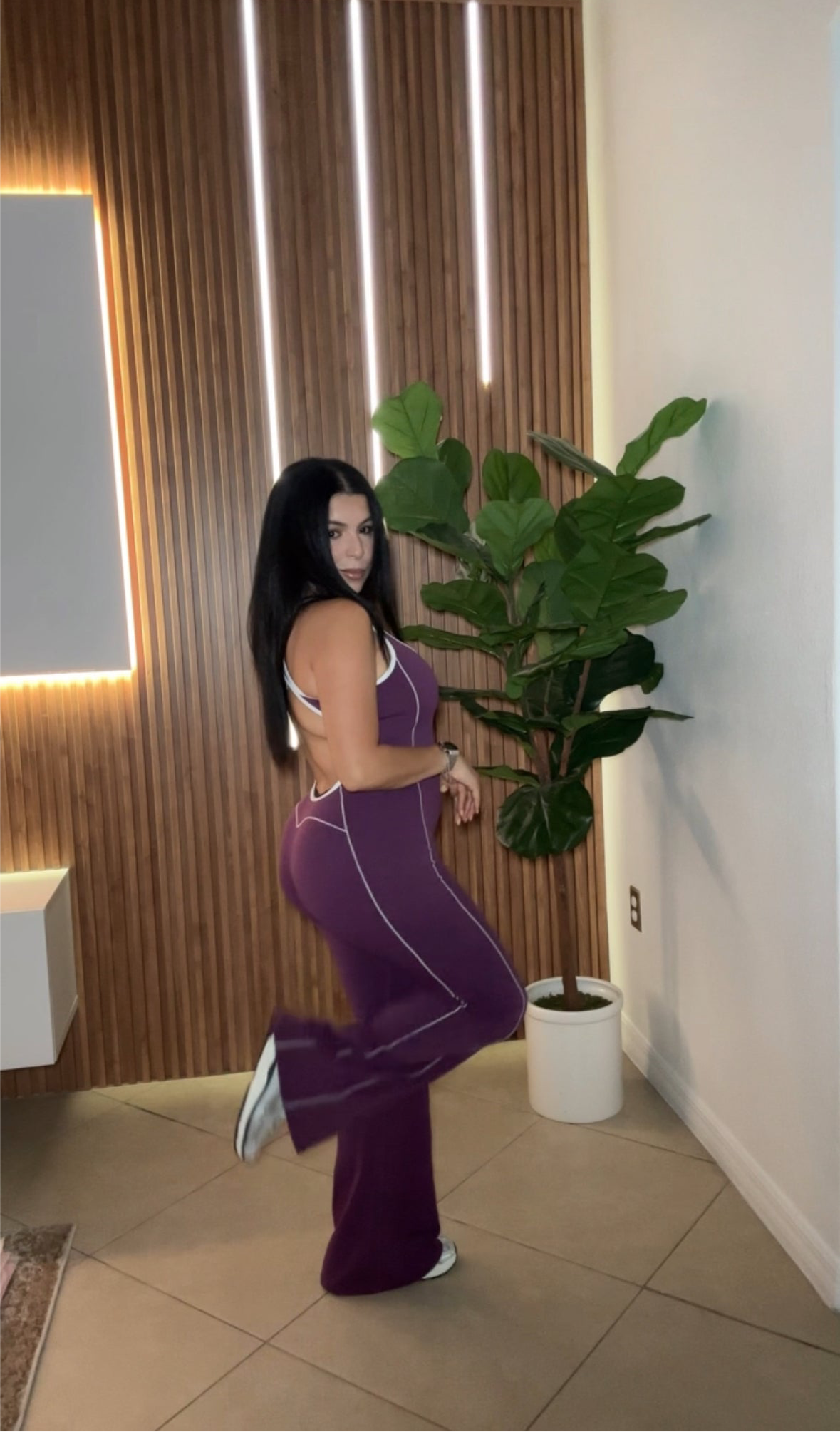 Violet jumpsuit
