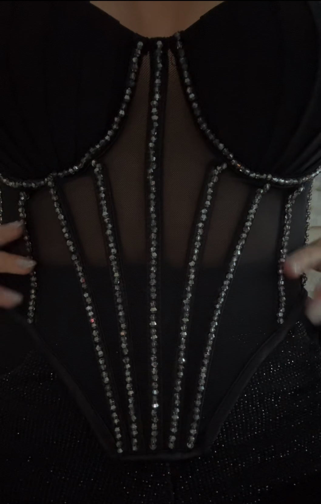 Black Diamond Corset