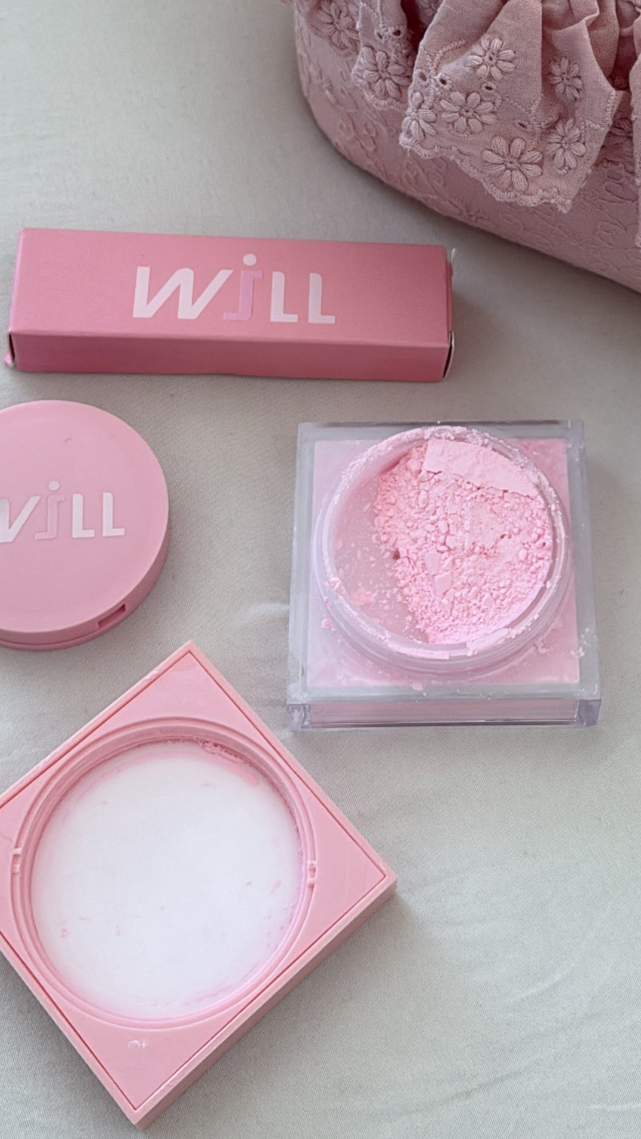 WiLL Loose Setting Powder Pink